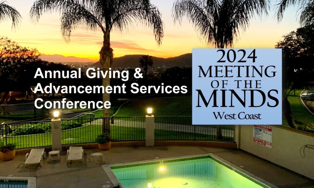 2024 Conference Sessions Annual Giving + Advancement Services conference